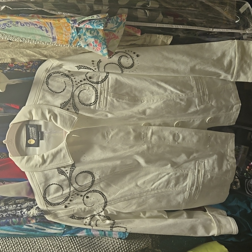 Jacket by Christine Alexander like new